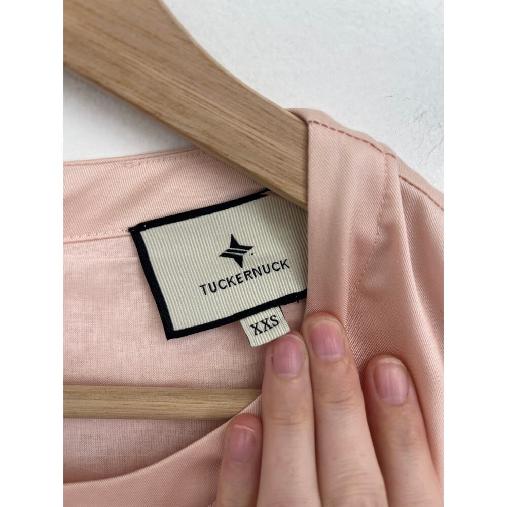 Tuckernuck Ballet Pleated Liza Dress Light Pink Spring Feminine Preppy Party XXS - Picture 7 of 14